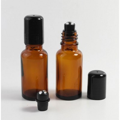 free sample 10ml amber Glass Roll On Bottle