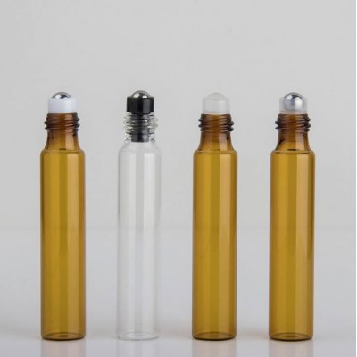 2018 New Design Amber Glass bottle 10Ml Roller Bottle