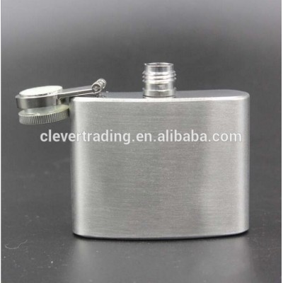 60ml Men's hip flask Wine bottle portable 2 oz stainless steel flask