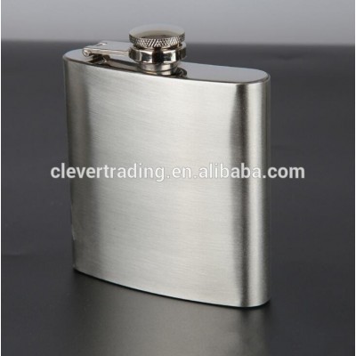 6 OZ Hip Flask Stainless Steel Pocket Drink Whisky Flasks