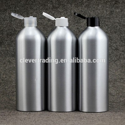 500ml cosmetic Aluminum Bottle with flip cap