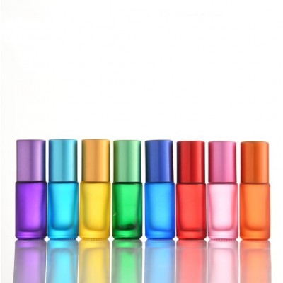 5ml colorful Roll on Glass Bottle